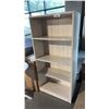 Image 1 : HEARTWOOD COMMERCIAL GRADE LAMINATE TALL FIVE SHELF BOOKSHELF 6'X34X12"D
