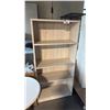Image 2 : HEARTWOOD COMMERCIAL GRADE LAMINATE TALL FIVE SHELF BOOKSHELF 6'X34X12"D