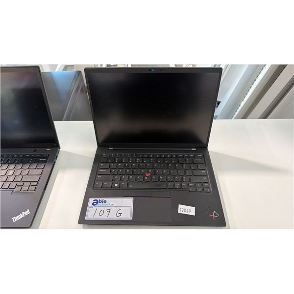 LENOVO THINKPAD X1 GEN 11 CARBON FIBER 14 INCH I7 NOTEBOOK COMPUTER WIPED DRIVE NO CHARGER