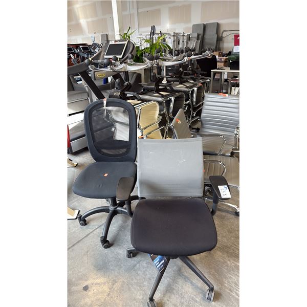 12 ASSORTED TASK CHAIRS, MULTI COLOR COLLECTION  W/ COSMETIC ISSUES