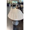 Image 1 : RACETRACK BOARDROOM MEETING TABLE 36" WIDTH X 72" LENGTH