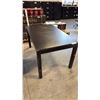 Image 1 : HEAVY DUTY 56 INCH BY 32 INCH RECTANGULAR TRAINING TABLE DARK OAK WOODGRAIN FINISH