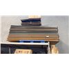 Image 1 : STACK OF 12 COMMERCIAL TABLES 8'FEET WIDE