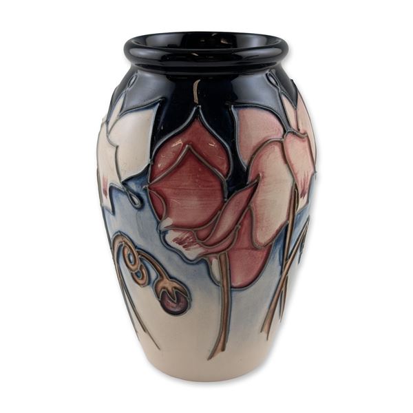 Moorcroft Wild Cyclamen English Art Pottery Vase
