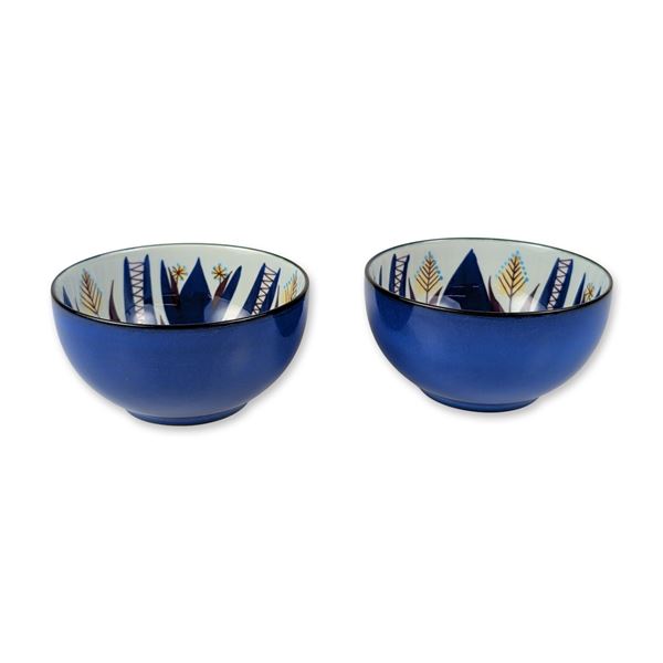 2pc Royal Copenhagen Tenera Fajance Bowls