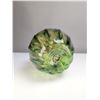 Image 3 : Steven Lundberg Signed Green Art Glass Pumpkin