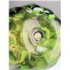 Image 4 : Steven Lundberg Signed Green Art Glass Pumpkin