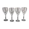 Image 1 : 4pc Rosenthal Studio-Linie Iris Crystal Wine Glasses