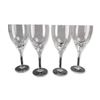 Image 1 : 4pc Rosenthal Studio-Linie Iris Crystal Wine Glasses