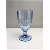 Image 2 : 4pc Villeroy & Boch My Garden Blue Glass Water Goblets