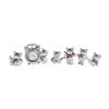 Image 1 : 6pc Swarovski Silver Crystal Kris Bear Figurine Collection