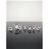 Image 2 : 6pc Swarovski Silver Crystal Kris Bear Figurine Collection
