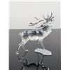 Image 2 : Swarovski Crystal Stag with Rhodium Antlers
