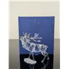 Image 5 : Swarovski Crystal Stag with Rhodium Antlers