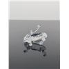 Image 3 : Swarovski Silver Crystal Reindeer Figurine
