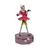 Image 1 : 2pc Swarovski LE Enamel and Crystal Pinocchio Figurine with Arribas Brothers Pink Base