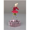 Image 2 : 2pc Swarovski LE Enamel and Crystal Pinocchio Figurine with Arribas Brothers Pink Base
