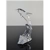 Image 2 : Swarovski Silver Crystal Maxi Dolphin Riding Wave Figurine