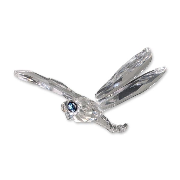 Swarovski Silver Crystal Dragonfly Figurine