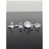 Image 3 : 4pc Swarovski Silver Crystal Goose and Goslings Collection