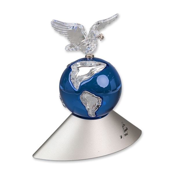 Swarovski Crystal Planet Figurine, 2000 Millennium Edition