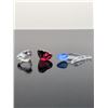 Image 2 : 5pc Swarovski Crystal Hearts and Tulip Figurine Collection