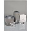 Image 4 : Three Swarovski Silver Crystal Figurines, Rocking Horse, Santa & Nutcracker