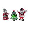 Image 1 : 3pc Swarovski Crystal Holiday Cheers Figurines