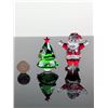 Image 6 : 3pc Swarovski Crystal Holiday Cheers Figurines