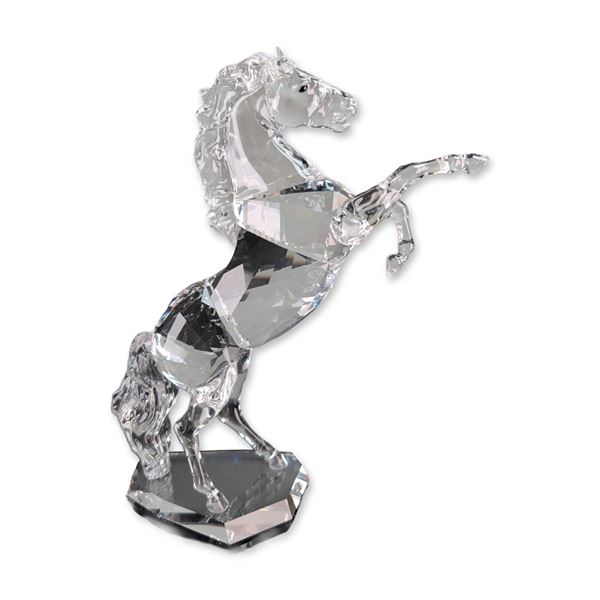 Swarovski Crystal Symbols Rearing Horse Figurine