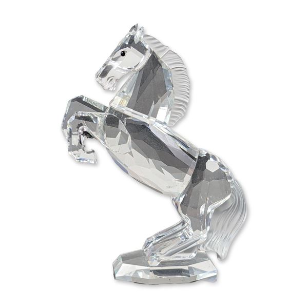 Swarovski Silver Crystal White Stallion Figurine