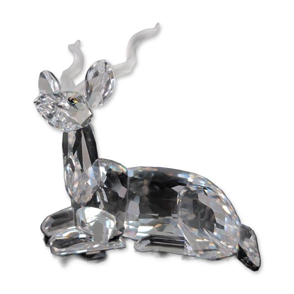 Swarovski SCS 1994 Inspiration Africa Crystal Kudu Figurine