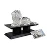 Image 1 : 3pc Swarovski Crystal 1995 SCS Annual Edition Figurine, The Lion, Title Plaque & Base