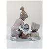 Image 2 : Lladro Spanish Porcelain Computing Companions Figurine