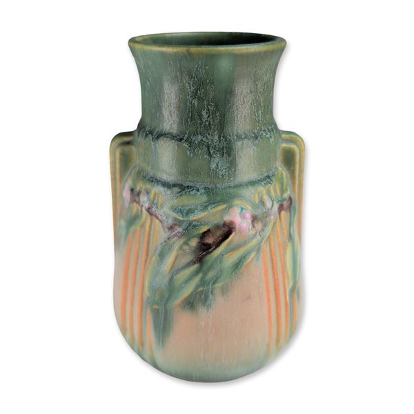 In the Style of Roseville American Art Pottery Laurel Vase