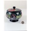 Image 4 : Moorcroft Anemone Pattern Lidded Pottery Jar