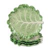 Image 1 : 4pc Fitz and Floyd Cabbage Leaf Plates