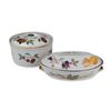 Image 1 : Two Royal Worcester Porcelain Covered Serving Dishes, Evesham Gold