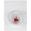 Image 3 : 2pc Herend Chinese Bouquet Orange Porcelain Covered Dish and Basket