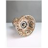 Image 2 : Andre Horellou (French 1943-2011) Hand-Painted Ceramic Spike Candlestick