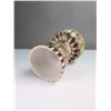 Image 3 : Andre Horellou (French 1943-2011) Hand-Painted Ceramic Spike Candlestick