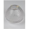 Image 4 : Lalique Crystal Foliate Vase, Zagora