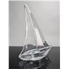 Image 2 : Daum France Modernist Crystal Sailboat Sculpture
