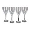 Image 1 : 4pc Rosenthal Studio-Linie Iris Crystal Wine Glasses