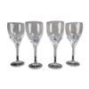 Image 1 : 4pc Rosenthal Studio-Linie Iris Crystal Wine Glasses