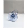 Image 3 : 4pc Villeroy & Boch My Garden Blue Glass Water Goblets