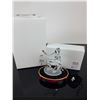 Image 2 : 3pc Swarovski SCS 2001 Annual Edition Harlequin Crystal Figurine, Pin, and Base