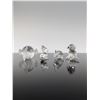 Image 2 : 4pc Swarovski Silver Crystal Animal Figurines