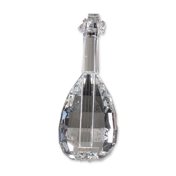 Swarovski Crystal Lute Musical Instrument Figurine