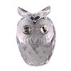 Image 1 : Swarovski Silver Crystal Faceted Owl Figurine
